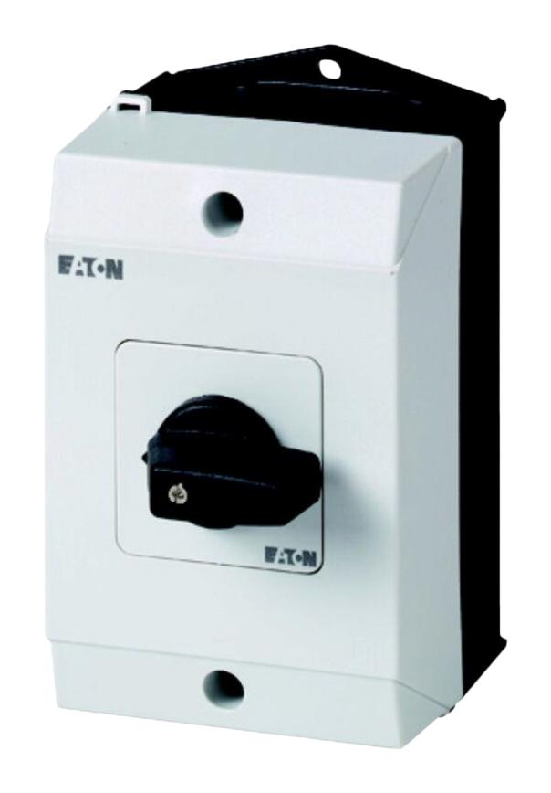 EATON MOELLER T0-2-8215/I1 Rotary Switch, Changeover, 3 Position, 2 Pole, 45 &deg;, 20 A, 690 V, T0 Series