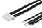 MOLEX 226431-1043 Cable Assembly, Mini-SPOX Receptacle to Free End, 4 Ways, 2.5 mm, 1 Row, 300 mm, 11.8 "