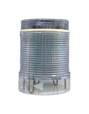 MULTICOMP PRO MP-50LW1W Tower Light LED Unit, Continuous, White, 110VAC, IP65, NEMA 1/2/3/3R/4/4X/12/13, 68mm H, 50mm Lens