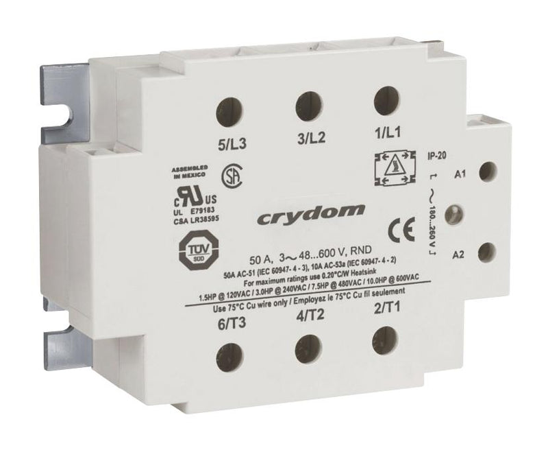 SENSATA/CRYDOM GN350DLZ SOLID STATE RELAY, 50A, 4V-32VDC, PANEL