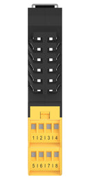 TE CONNECTIVITY SRS4-2NO Safety Relay, 24 VDC, DPST-NO, SRS Series, DIN Rail, 6 A, Screw Clamp