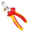 GEDORE 1552074 Stripping Pliers, VDE Insulating Sleeves, 0.8 to 6mm&sup2; Stripping Capacity, V-Shaped, 160mm Length