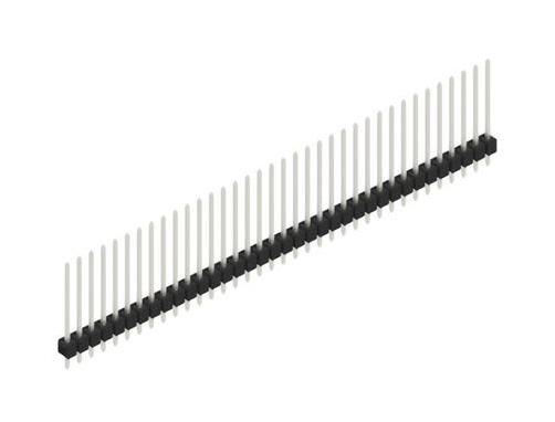 FISCHER ELEKTRONIK SL 11 214 36 Z Pin Header, Board-to-Board, Wire-to-Board, 2.54 mm, 1 Rows, 36 Contacts, Through Hole Straight