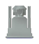 Amphenol Conec 15-004770 15-004770 D Sub Backshell DA 180&deg; Metallised ABS (Acrylonitrile Butadiene Styrene) Body