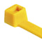 HELLERMANNTYTON T120R.NY3P Cable Tie, Inside Serrated, Nylon 6.6 (Polyamide 6.6), Yellow, 387 mm, 7.6 mm, 100 mm, 535 N