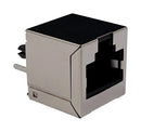 MH CONNECTORS MHRJJC6NFVS1 Modular Connector, RJ45 Jack, 1 x 1 (Port), 8P8C, Cat6, PCB Mount
