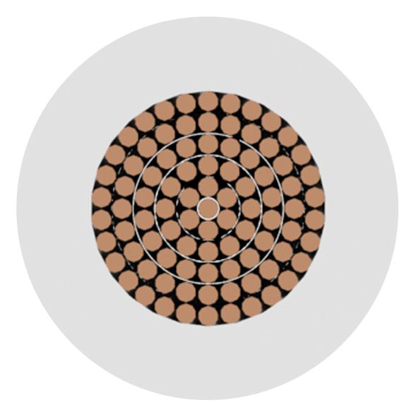Multicomp PRO PP001294 PP001294 Wire Tri Rated Per Metre PVC White 6 AWG 16 mm&Acirc;&sup2;