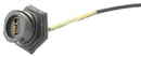 MOLEX 84729-0004 USB Cable, BRAD, Type A Receptacle to Type A Plug, 800 mm, 31.5 ", USB 2.0, Black
