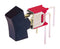 MULTICOMP PRO MP4MS1R102M7RES Rocker Switch, Subminiature, On-None-On, SPDT, Non Illuminated, Through Hole, Black