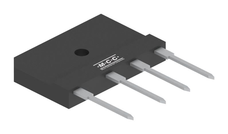 MICRO COMMERCIAL COMPONENTS PB5008L-BP Bridge Rectifier, Single Phase, 800 V, 50 A, PB, 4 Pins, 970 mV
