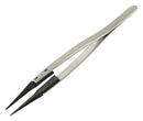 IDEAL-TEK 5CCFR.SA.1.IT 5CCFR.SA.1.IT Tweezer Replaceable Tip ESD Safe Straight Pointed 115 mm Stainless Steel Body New