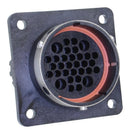 AMPHENOL INDUSTRIAL UPT00D-24-32P Circular Connector, TBA, MIL-DTL-26482 Series I, Wall Mount Receptacle, 32 Contacts, Crimp Pin