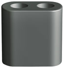 TDK B62152A0007X001 Transformer Cores, Double Aperture, 7.3mm x 4.2mm x 6.2mm, K1, Broadband Transformers, 7.6 mm