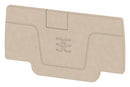 WEIDMULLER 1514400000 End Cover, for Use with Weidmuller A Series Pluggable Terminal Blocks, Klippon A Series