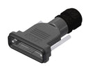 AMPHENOL CONEC 165X14839X D Sub Backshell, 25Pos, DB, 180&deg;, PBT (Polybutylene Terephthalate), Glass Filled Body