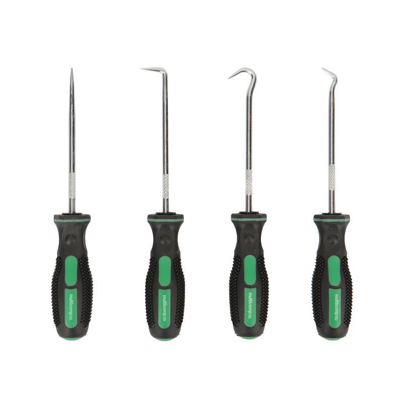 MULTICOMP PRO MP013617 Precision Pick & Hook Set, 4 pcs., 140mm x 21mm