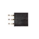 Right Angle Header - Female (SMD, 0.1in., 3-Pin)