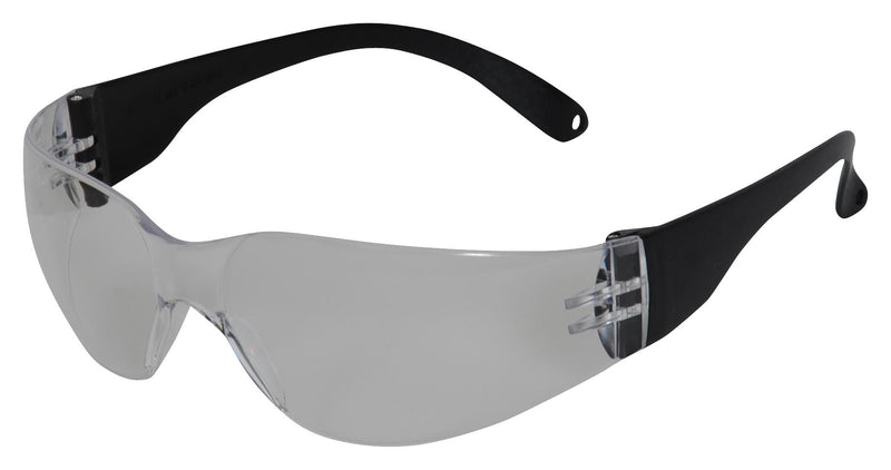 UCI EY/UC/GL/JAVA/CL Safety Glasses, Anti-Scratch, Clear Lens, Wraparound
