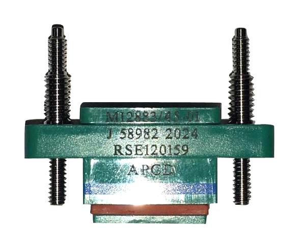 AMPHENOL PCD M12883/45-01 WC RELAY SOCKET, 5A, 8 PIN, PANEL, 2 POLE