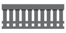 ENTRELEC - TE CONNECTIVITY 1SET411021R0000 Trunking, 40 mm, 80 mm, 2 m, 1.57 ", 3.15 ", 6.6 ft