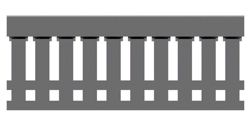 ENTRELEC - TE CONNECTIVITY 1SET411021R0000 Trunking, 40 mm, 80 mm, 2 m, 1.57 ", 3.15 ", 6.6 ft