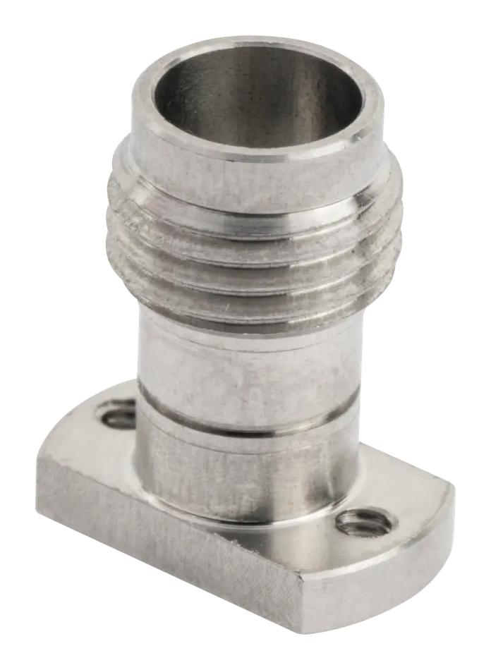 HUBER+SUHNER 82"PC185-S50-0-201/199"NE RF / Coaxial Connector, 1.85mm Coaxial, Straight Flanged Jack, Solder, 50 ohm, Beryllium Copper