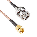 SMA to BNC Male Cable - 1m (RG316)