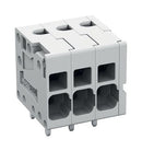 WAGO 2624-1103 Wire-To-Board Terminal Block, 5 mm, 3 Ways, 10 AWG, 24 AWG, 6 mm², Push In