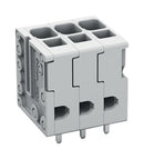 WAGO 2624-3105 Wire-To-Board Terminal Block, 5 mm, 5 Ways, 24 AWG, 10 AWG, 6 mm², Push In