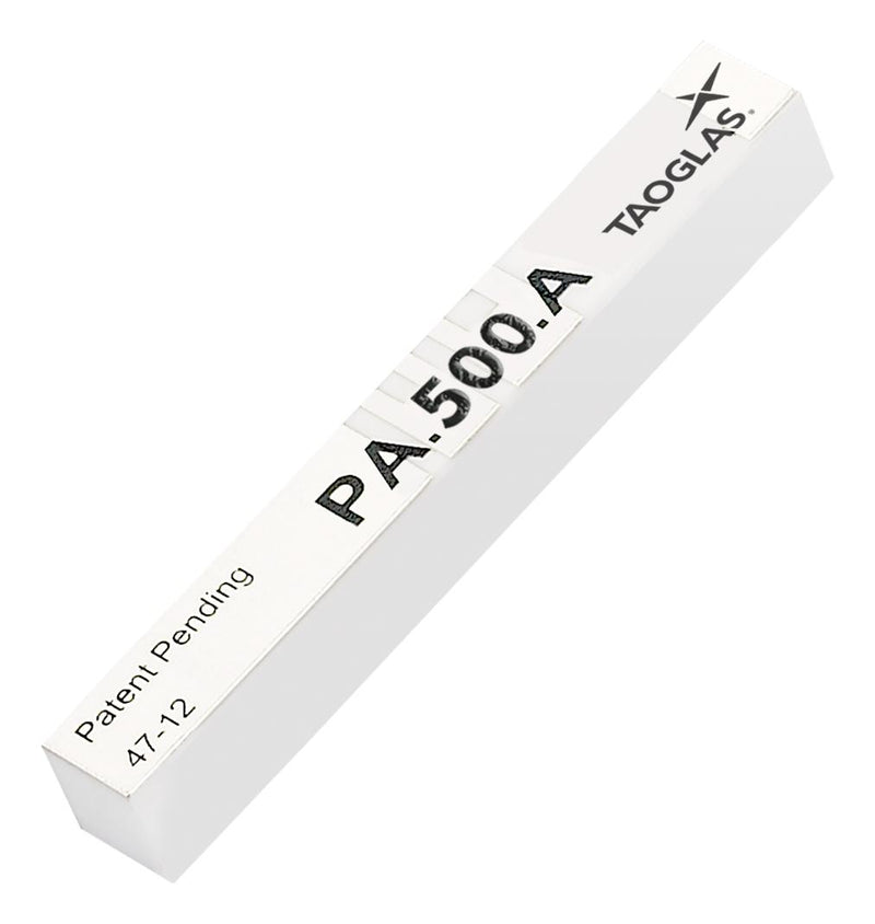 TAOGLAS PA.500.A RF Antenna, 703 to 803MHz, Cellular / LTE / IoT, -1.3dBi, 50 ohm, SMD / SMA Connector