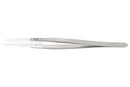 IDEAL-TEK 72MZ.SA Tweezer, General Purpose, Straight, Flat, Stainless Steel, Ceramic Tip, 45 mm