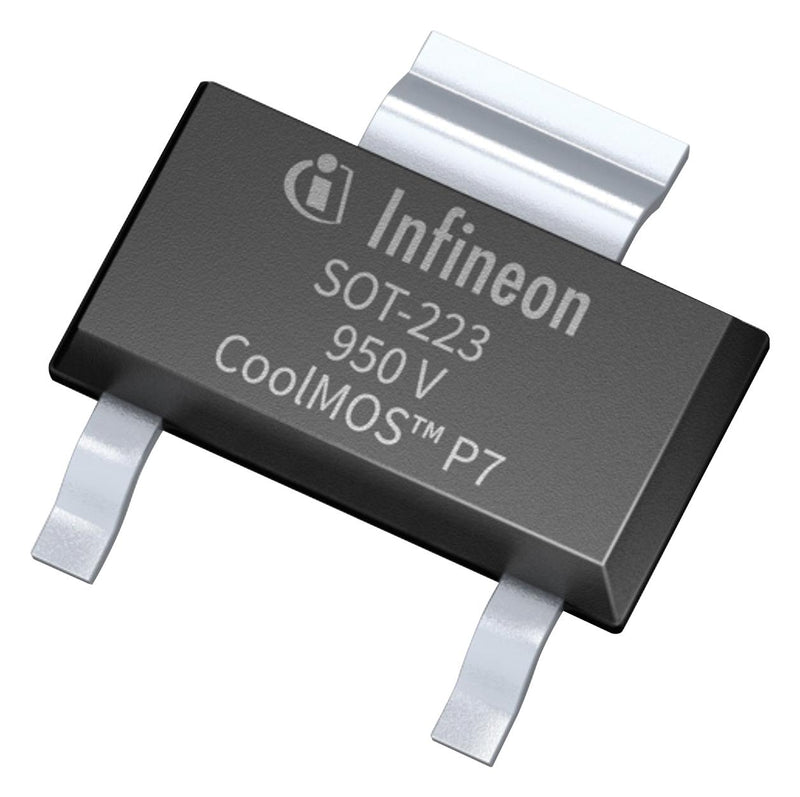 Infineon IPN95R2K0P7ATMA1 IPN95R2K0P7ATMA1 Power Mosfet N Channel 950 V 4 A 1.71 ohm SOT-223 Surface Mount