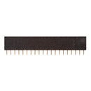 Straight Header - Female (PTH, 0.1in., 20-Pin)