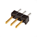 Straight Header - Male, Phosphor Bronze Contact (PTH, 0.1in., 3-Pin)