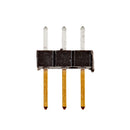 Straight Header - Male, Phosphor Bronze Contact (PTH, 0.1in., 3-Pin)