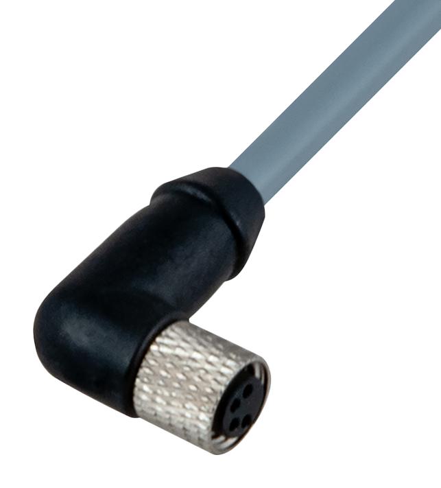 CARLO GAVAZZI CON54NFA5. CABLE ASSY, 4P, R/A RCPT-FREE END, 16.4