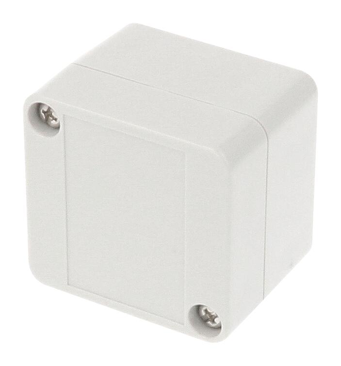 HAMMOND 1555A2GY Plastic Enclosure, Styled Lid, Small, Polycarbonate, 41 mm, 51 mm, 52 mm, IP68
