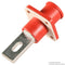 AMPHENOL INDUSTRIAL SLPIRCBPSR0 POWER ENTRY, RCPT, 300A, 1KV, PANEL, RED