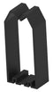 ENTRELEC - TE CONNECTIVITY 1SET411304R0000 Trunking Fitting, Nylon 6.6 (Polyamide 6.6), Carbon Fibre Reinforced, Black, 34 mm, 20 mm, 75 mm