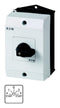 EATON MOELLER T0-2-8177/I1 Rotary Switch, Spring Return, 5 Position, 2 Pole, 45 &deg;, 20 A, 690 V, T0 Series