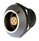 MULTICOMP PRO MCP-M1RSG04S-IP67 Circular Connector, MP IP67 Metal Push Pull Series, Panel Mount Receptacle, 4 Contacts