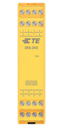 TE CONNECTIVITY SRS-2NO Safety Relay, 24 VDC, DPST-NO, SRS Series, DIN Rail, 6 A, Screw Clamp
