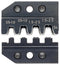 KNIPEX 97 49 54 Crimp Tool Die, 4 Profile, 20-14AWG, 0.5-2.5mm&sup2; Junior Power Timer & Modular Plugs