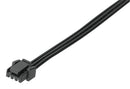 MOLEX 45111-0306 Cable Assembly, Micro-Lock Plus Receptacle to Micro-Lock Plus Receptacle, 3 Ways, 1.25 mm, 1 Row