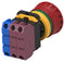 ALCOSWITCH - TE CONNECTIVITY PBES22N12R Emergency Stop Switch, 22mm, SPST-NO, DPST-NC, Maintained, Screw, 10 A, 24 V