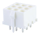 MOLEX 43255-0091 Pin Header, Power, Wire-to-Board, 6.35 mm, 1 Rows, 9 Contacts, Through Hole Straight
