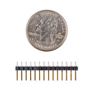 Straight Header - Male, Gold Plating (PTH, 0.1in., 14-Pin)