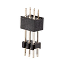 Header Pins and Socket (PTH, 2mm, 2x3-pin)