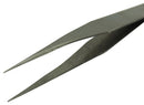 MULTICOMP PRO MP015190 Tweezers, Straight Tip, 120mm OAL, Stainless Steel Body/Tip