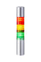 PATLITE LR4-302WJBU-RYG Signal Tower, 3 Tier, Amber, Green, Red, 85 dB, Cable, 4 Tone, 24VDC, IP65, NEMA 4X, NEMA 13